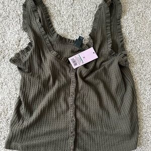 Wild fable waffle tank